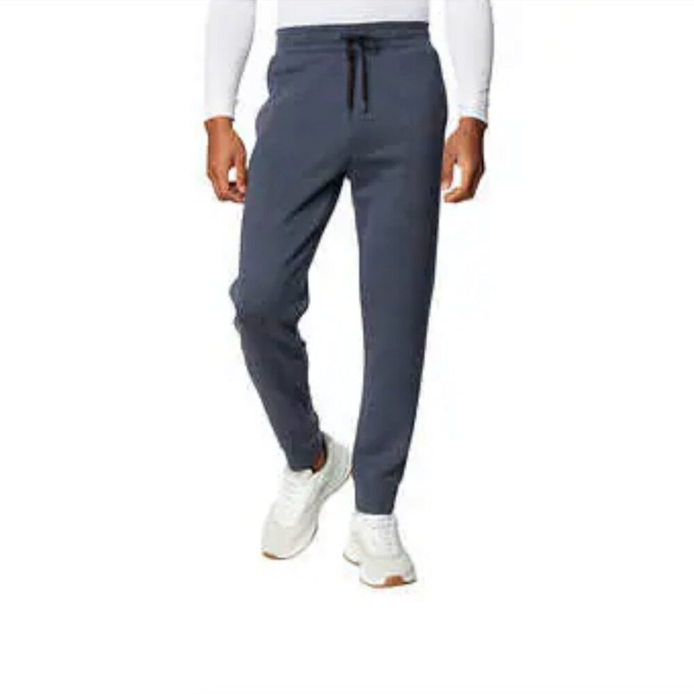 32 Degrees Men's Fleece Jogger Blue S